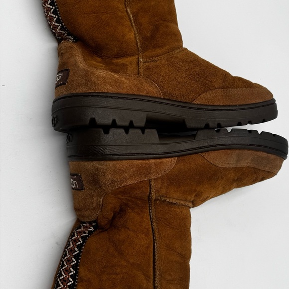 Ugg Australia 5245 Ultra Tall Classic Sheepskin Boots sz W9 made In New Zealand - Picture 6 of 9
